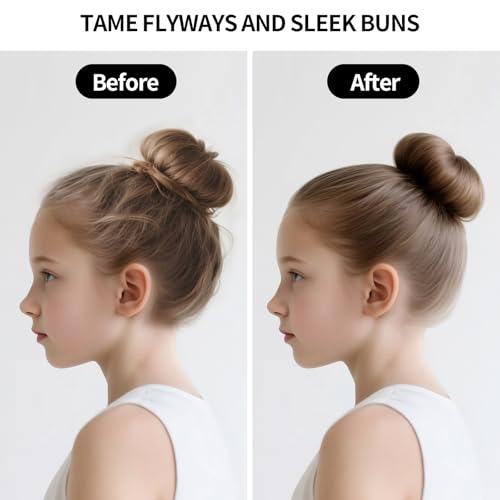 hair wax stick flexible hold slick back hair pomadebalm for tame flyaways frizz sleek ponytail bun styling accessory creamgel for girls kids