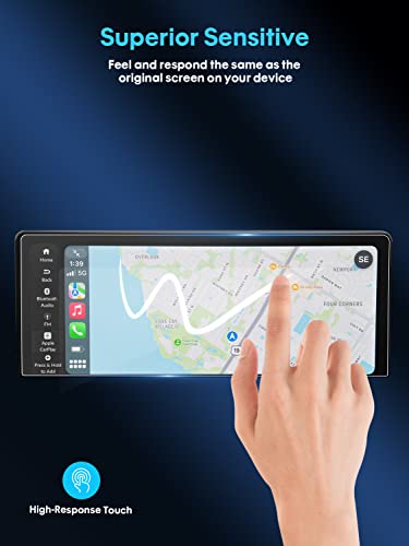 Lantu Car Screen Protector For Honda Accord 2023 Accessories Navigation Tempered Glass Center Touchscreen Anti Glare Protective Foil For Accord Hybrid, Sport, Sport-L, Ex-L, Touring - 12.3 Inch #TOP4