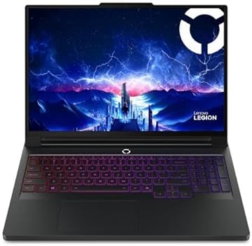 Legion Pro 7i Gen 10 (2025 Model) RTX 5090 Gaming Laptop, 16" OLED 2.5K WQXGA 240Hz, Intel Core Ultra 9 275HX, NVIDIA GeForce RTX 5090, 32GB DDR5, 1TB SSD, Wi-Fi 7, Per-Key RGB, Eclipse Black