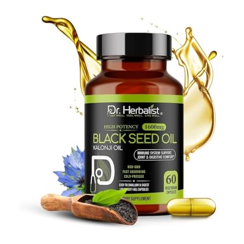 Dr. HERBALIST Black Seed Oil Capsules Cover