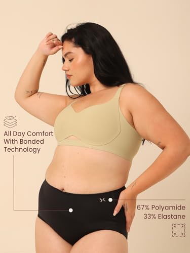 Image of Krvvy All-Day Control Tummy Tucker Shaper for Women | Seamless High-Waist Shapewear with Targeted Belly Fat Compression | Super Stretch Fabric | Lightweight,Odourless & Comfort for Upto 12 Hrs