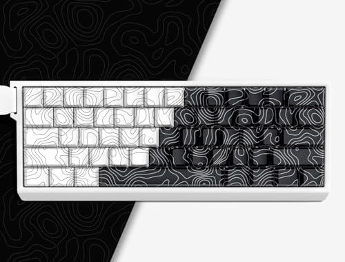 キーキャップ 132キー 等高線キーキャップ 4.0 透過型 チェリープロファイルキーキャップセット 61/64/66/68/71/75/84/87メカニカルキーボード用 サイド彫刻（Amazon）
