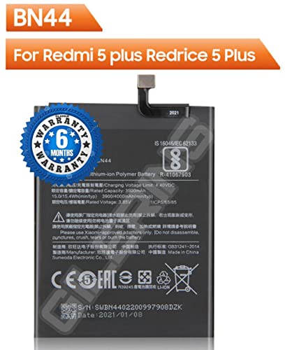 Image of Original BN44 Battery for Redmi Note 5 Plus /6 Pro /A2 Lite Battery with 6 Month Warranty*** (F00030)