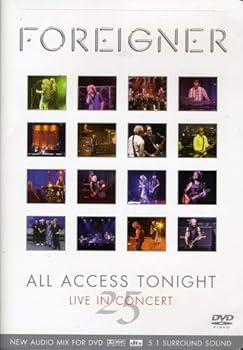 DVD Foreigner: All Access Tonight - Live in Concert Book