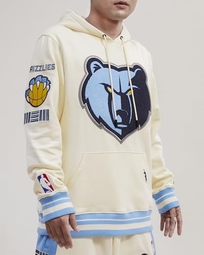 Image of Pro Standard Mens NBA Retro Classics Brushed Back French Terry Pull Over Hoodie