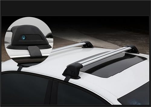 Barres de toit longitudinales VW Multivan T6 en aluminium avec verrou LED