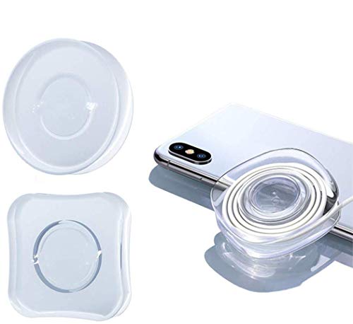 Universal Sticky Pads Non Slip Mat Removable Reusable Cell Phone Holder for Car,House