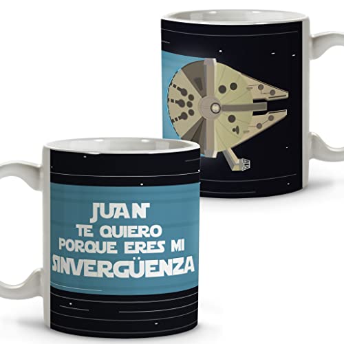 LolaPix Canecas de café originais personalizadas com frase/nome. Presentes Dia dos Namorados personalizados. Canecas personalizadas interior cor. Caneca dia dos namorados de cerâmica. Sangue