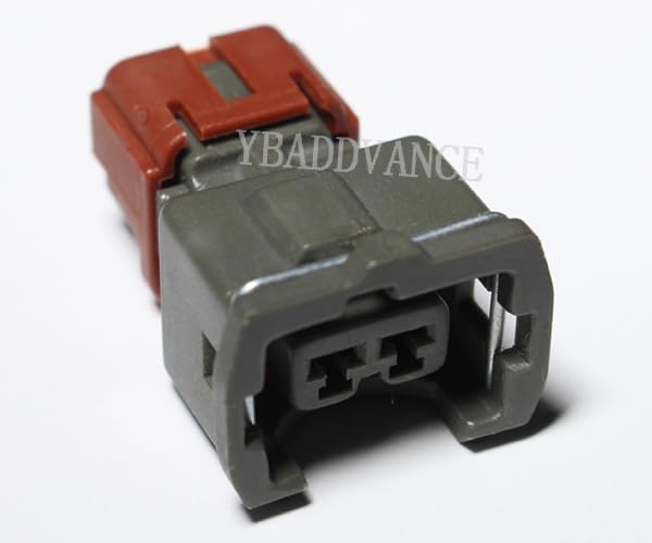16 AWG Wire Connector Waterproof 2 Pin with Pins and Wire Seals for Nissans Fuel Injector 829441-1 1928401920