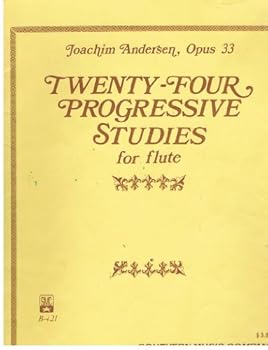 Paperback Twenty-Four Progressive Studies for Flute, Opus 33 (B-421) Book