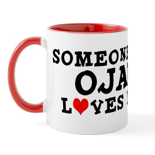 CafePress Ojai Loves Me 11 oz Ceramic Mug