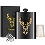 EINZIGARTIGES GESCHENK: Erhöhen sie ihr geschenk idee mit unserem einzigartigen set. In einer geschenkbox mit hirschkopf logo untergebracht, enthält es eine trichter und eine leere grußkarte, was es zu einem idealen geschenk für jeden anlass macht