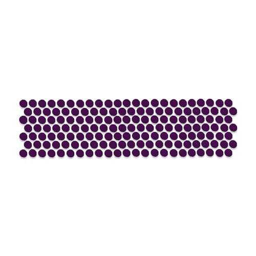 Image of Comet Busters Round Velvet Bindi for Women (BF-1) (Purple-4mm) (Pack of 10)