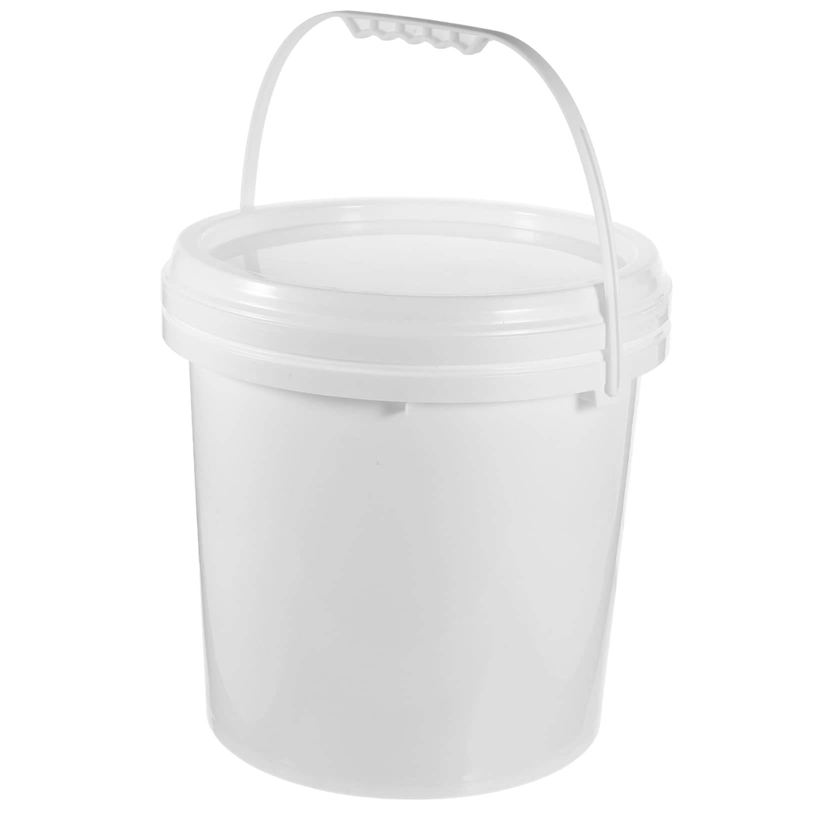 Gadpiparty Cubo de Abdominales contenedores de plástico contenedores para Comida balde con Tapa Pintar cubeta para Mezclar Colores Cubo de Almacenamiento de Pintura con Cubierta