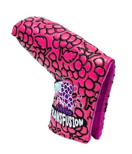 U SUCK AT GOLF Expertly Crafted Synthetic Leather Golf Head Cover - Ideal for Woods and Drivers - Tour Quality Golfing Accessories with Unique Designs - Perfect Christmas or Father’s Day Golfing Gift