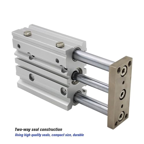 Vérin pneumatique MGPL16 avec guidage compact à trois axes et course de 60mm - 5
