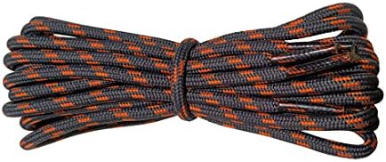 Fabmania® Laces Strong Round Work Boot Laces Length 140 cm  3.5/4mm Shoelaces for Walking Hiking Trekking Men Women (1 pair)
