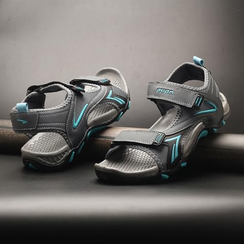 Image of ASIAN Mens VISTARA-26 Casual Sandals with adjustable velcro closure for easy wear with flexible fitting and trendy and stylish looks ideal for everyday use for mens as well as boys