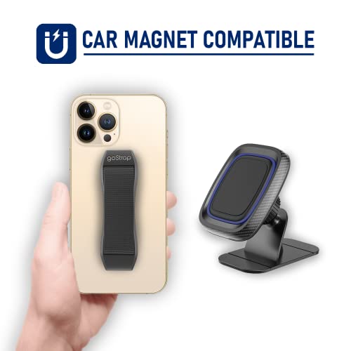 Gostrap Magnetic Phone Grip Strap For Back Of Phone - Finger Loop Holder For Hand - Cell Phone Strap Compatible For Most Iphone, Smartphones, Mini Tablet, And Tablet Case #TOP5