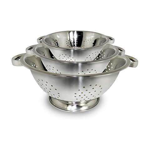 ExcelSteel Stainless Steel Colander Set Cover