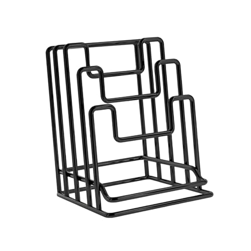 Milageto Schneidebrett-Gestell, Töpfe, Pfannendeckel-Gestell, platzsparender Kochgeschirr-Halter, Ständer für Backgeschirr, Backbleche, Pfannendeckel, Teller,