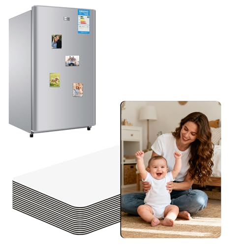 16 Pièces Magnet pour Sublimation,9 x 6,5 cm Aimant Personnalisable,Magnette Personnalisé,Aimant Personnaliser,Magnet Frigo Personnalisable pour Les Réfrigérateurs,Tableaux Blancs,Armoires de Bureau