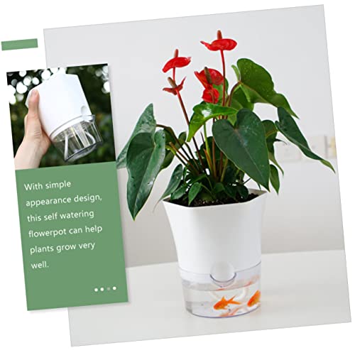 Mipcase KXCLW5823I8ZC008 Automatic Water Absorbent Pot Plant Pot Self Watering Pots Self Watering Planters Flowerpot Plants Pots Pot thumb #7
