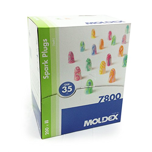 Bouchons d'oreille Moldex Sparkplugs® ultra doux et ultra légers en mousse - 35 dB de SNR Cover