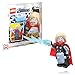 LEGO Super Heroes Avengers Minifigure - Thor with Mjolnir Hammer and Lighting Bolt (2020 Version)
