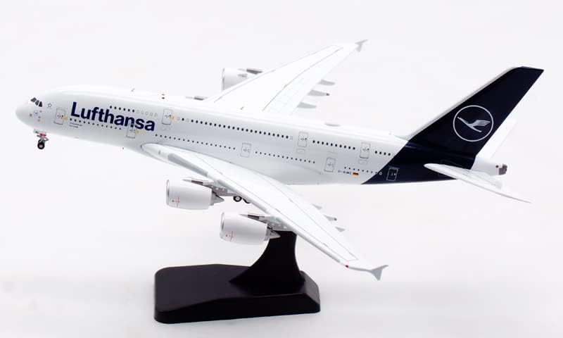 Miniatura 6 de para aviación para Lufthansa para Airbus A380-800 D-AIMC 1400 modelo preconstruido de avión