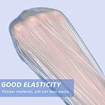 Aquior Shower Cap Disposable, 50 PCS Bath Caps Larger Thick Clear Waterproof Plastic Elastic Hair Bath Caps for Women, Hotel Travel Essentials Accessories Deep Conditioning Hair Care Cleaning Supplies - Image 3