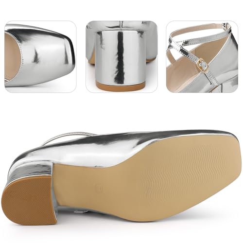 Perphy Mary Jane Square Toe Heels Block Heel Pumps for Women3