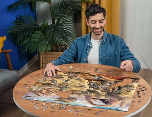 Ravensburger Puzzle Terres Désolées 1500 Pièces Puzzle Thème Cinéma - vue 7