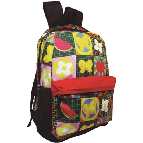Mochila Infantil Patchwork Estampada Md 109319