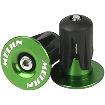 Bicycle Bar End Plugs Handlebar End Caps Expanding Locking Bar End Caps Aluminum Alloy Bar Ends Universal Fit for MTB, Road Bikes, BMX 1 Pair