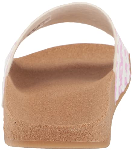 Image of adidas Womens Adilette Slide Casual Sandals Casual - Orange