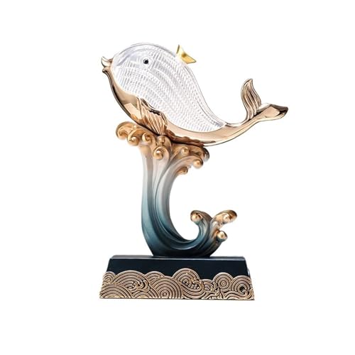Dauphins créatifs salon et chambre : le cadeau idéal en résine pour la maison