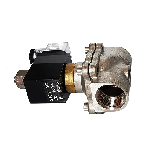 Électrovanne pneumatique 2 pouces DN50 en acier inoxydable normalement ouverte