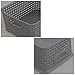 Pekky Grey Plastic Storage Baskets, Classroom Organization Baskets, 6 Packs