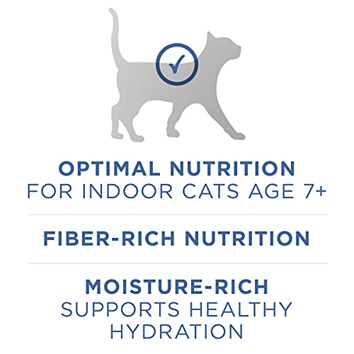 Image of Purina ONE Senior Wet Cat Food, Vibrant Maturity 7+, 24 Pack 3 oz Cans