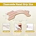Massner Chamomile Nasal Strips for Snoring - Pack of 100 Tan Nose Strips to Improve Snoring - Helpful to Improve Sleeping, Nasal Congestion Due to Cold and Allergies
