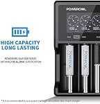 AAA Rechargeable Batteries 24 Pack, POWEROWL High Capacity Rechargeable AAA Batteries 1000mAh 1.2V NiMH Low Self Discharge