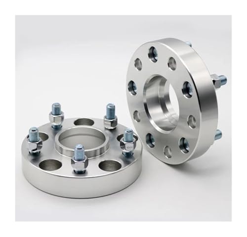 Separadores de ruedas 2 Piezas PCD 5x139,7 CB 108mm Adaptadores De Rueda Espaciadores De Brida Traje Para Suzuki Para Jimny Para Vitara 25/30/35/40/50/60mm M12XP1.25 Separadores(50mm)