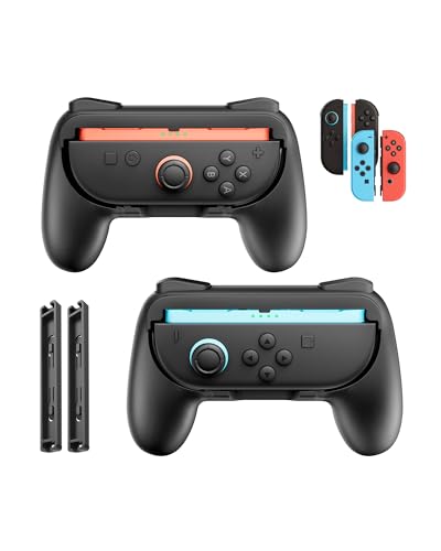 VOYEE Controller Grip for Switch 2/Switch/Joy-Con 1&amp;2, Ergonomic Handle Kit