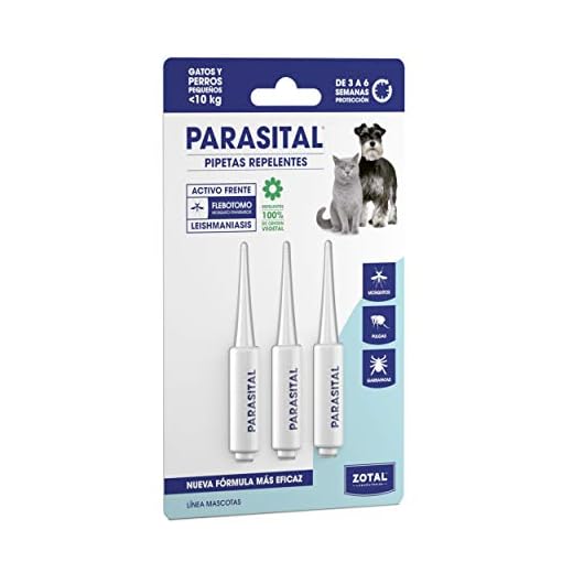 Zotal Veterinaria Parasital Pipeta Antiparasitario Perros Peq Y Gato - 1 unidad