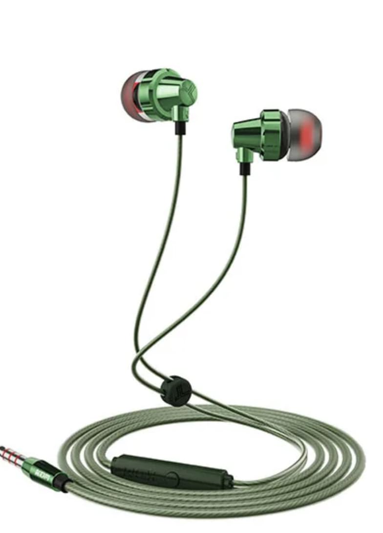 kdm m9 star in-ear wired earphones with in-built mic, 10mm sound driver, 3.5mm audio jack, 1200mm