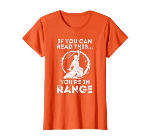 Haidong Gumdo Korean Martial Arts Korean Swordsmanship T-Shirt, Women, Orange, Large