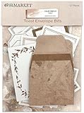 49 AND MARKET Color Swatch: Toast Envelope Bits, Multicolor