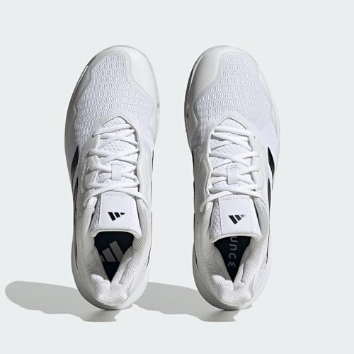 Image of adidas Womens Courtjam Control Tennis Sneakers Shoes - White