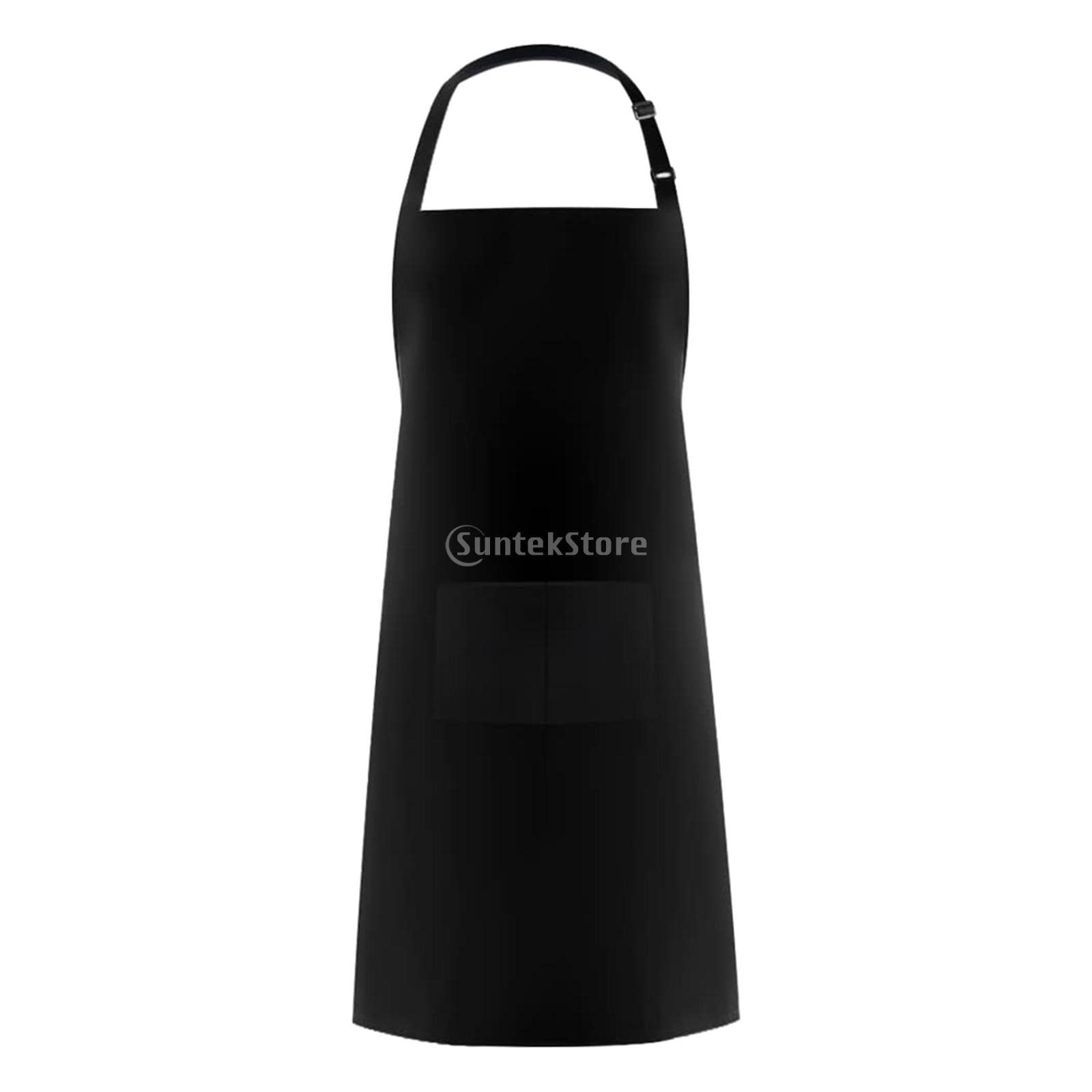JINGYAN Schürzen Große Schürze mit Fronttasche Kochen Baumwolle for Frauen Männer Wasserdichte BBQ Komfortable Küchenkleidung